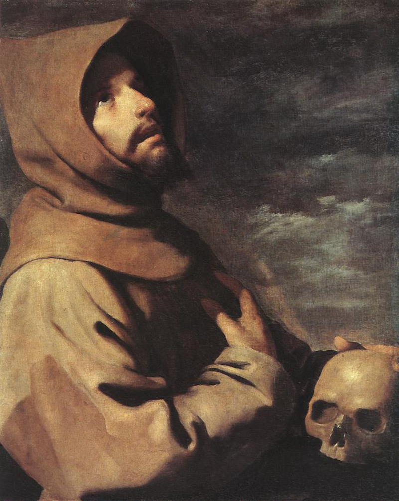Saint Francis by Francisco de Zurbaran